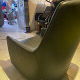 Minotti leather armchair