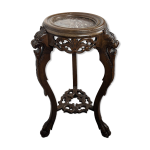 sellette en bois sculpté