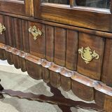 English mahogany display case from the late 19th century