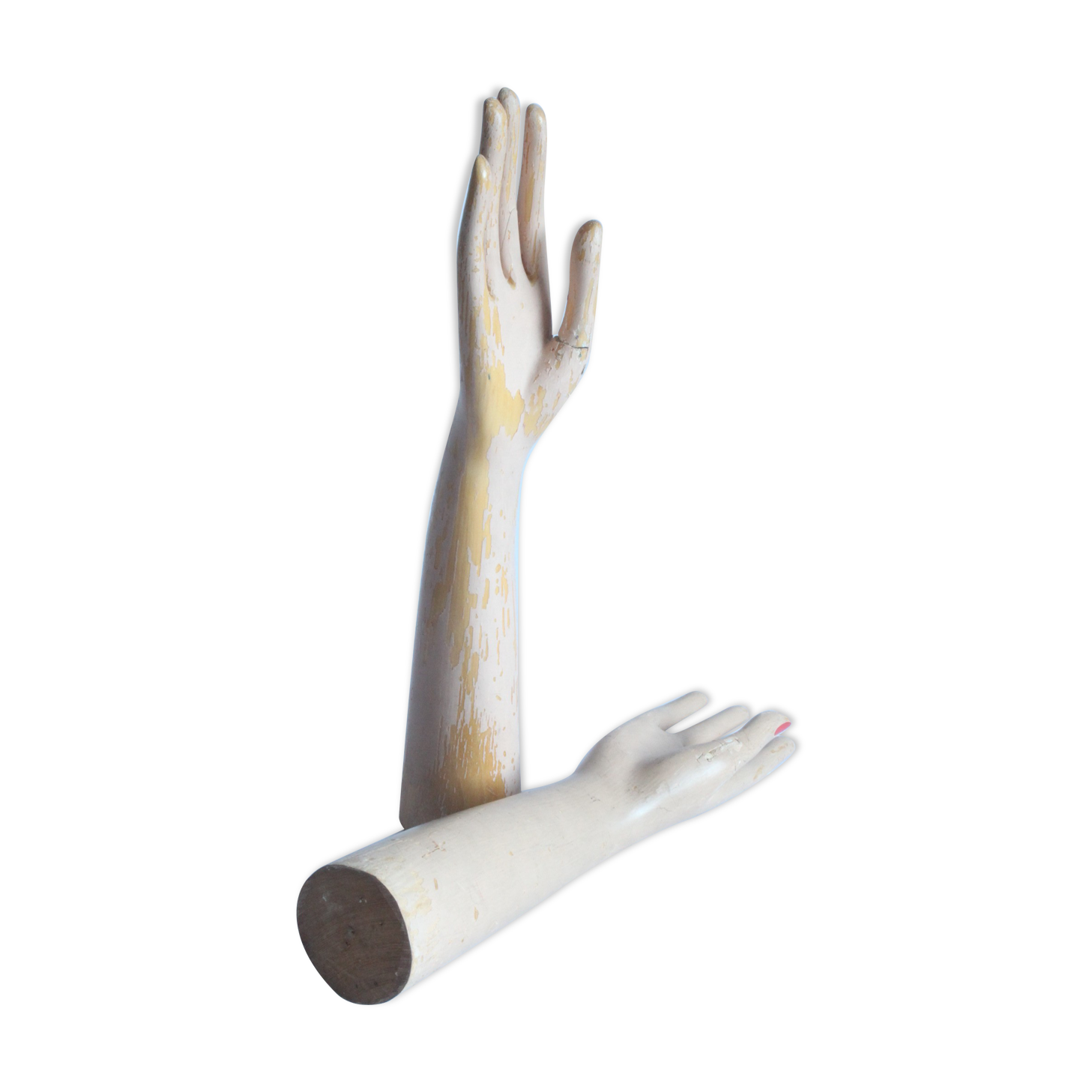 Gants en bois présentoirs de mannequins, années 1930, ensemble de 2.