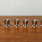 Mid-Century Cromargan Egg Cups by WMF, 1960s, set of 6