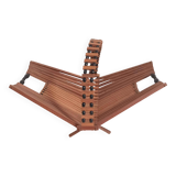 50s scandinavian foldable fruit basket