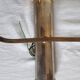Pair of double brass wall lamps