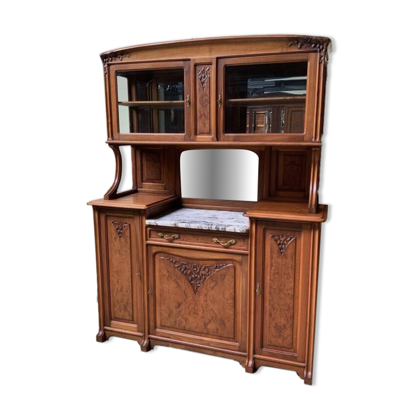 Antique - Buffet, Vertiko, Sideboard, Art Nouveau