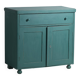 Antique Emerald Green Bedroom Chest of Drawers (c.1920) #4