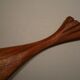 Bottle opener "Fish" in wood, vintage 1970s