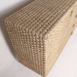 Enfilade in braided jute