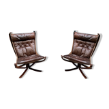 Pair of Falcon armchairs - Sigurd Ressel