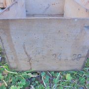 Caisse en bois savon au bois de panama mortier l'hoir