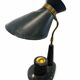 Leather table lamp Jacques Adnet