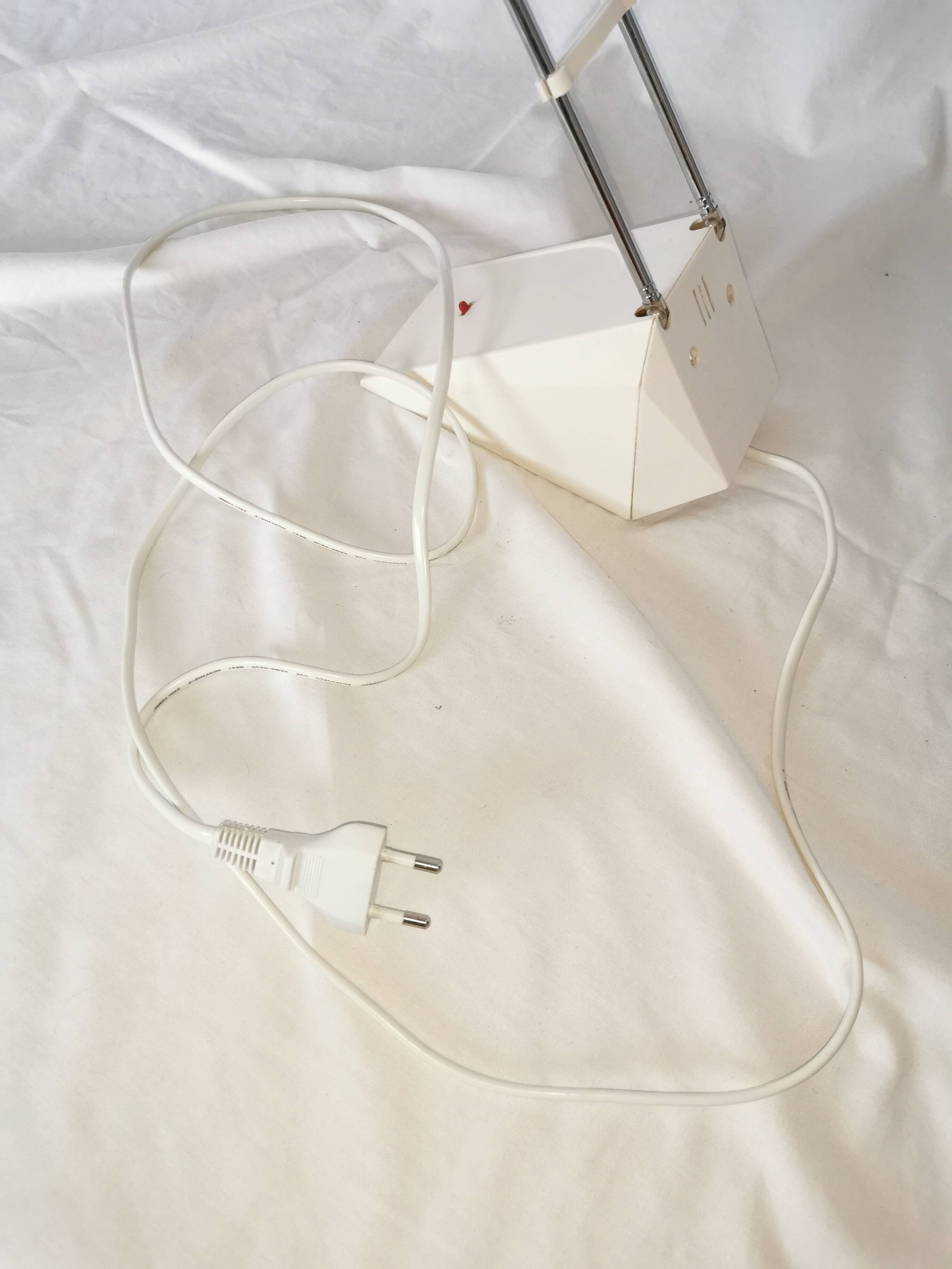 Telescopic halogen desk lamp, postmodern, 1980s