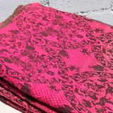 French Woven Heavy Bedspread- -Art Nouveau Pattern-1900s