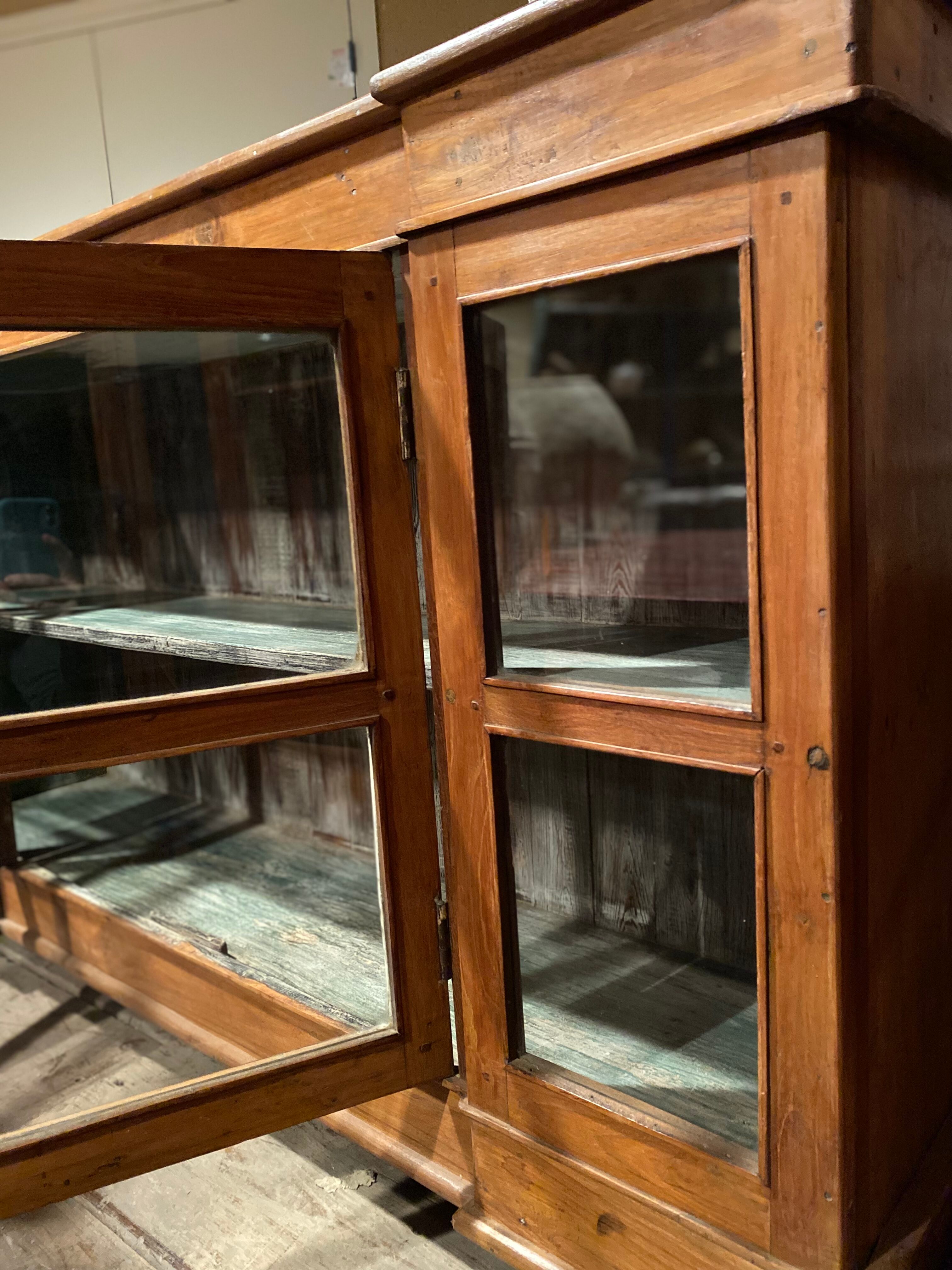 Glazed mango sideboard