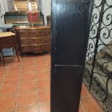 Black patinated high sideboard