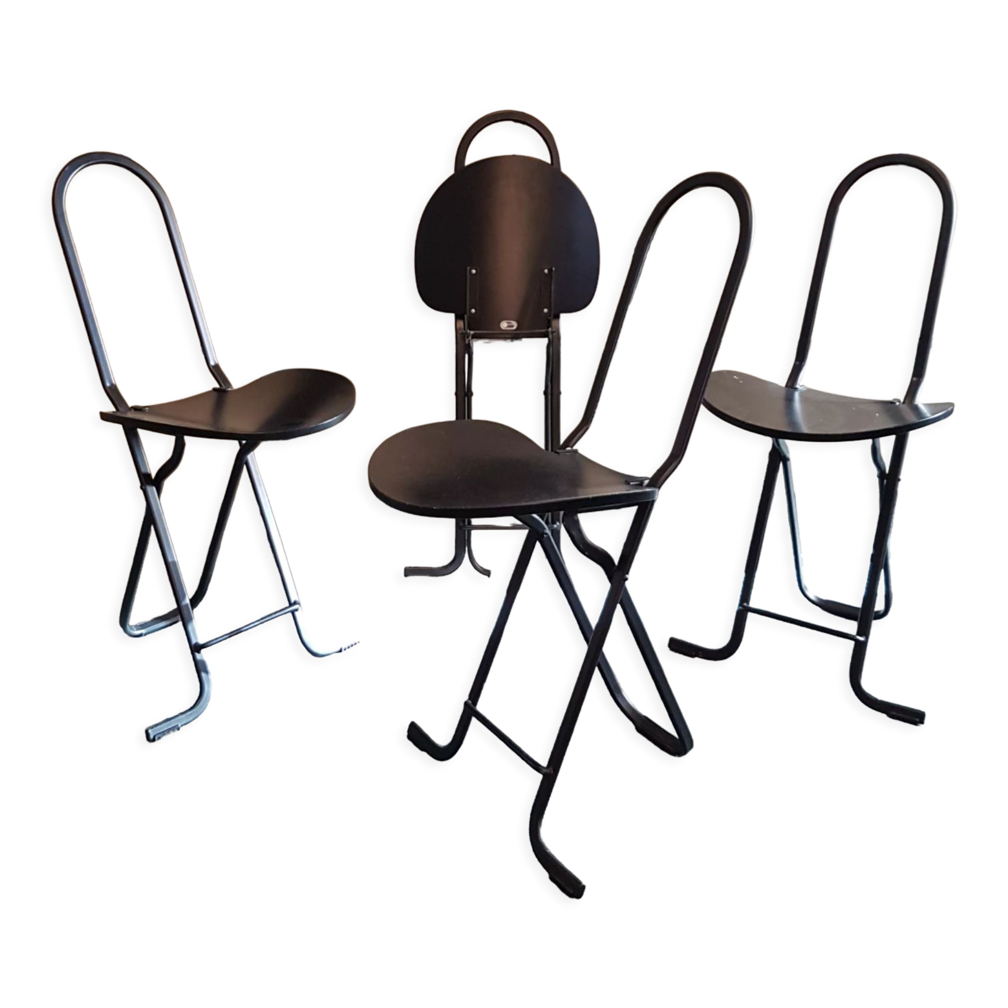 Italian chairs, 80s.