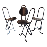 Italian chairs, 80s.