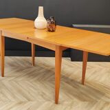 Mid Century vintage extendable dining table