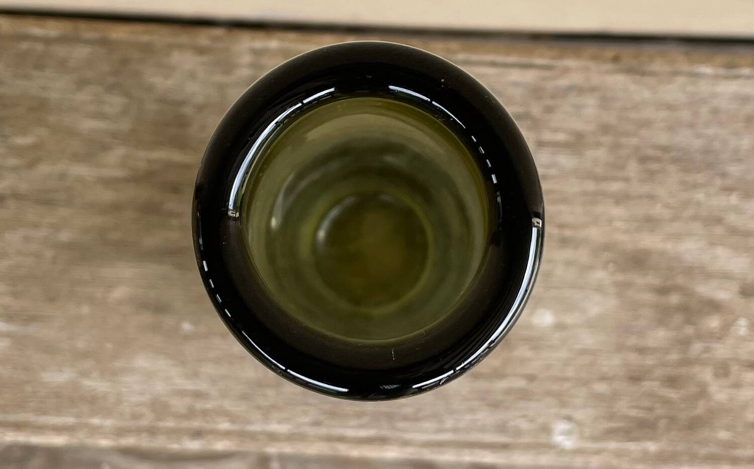 Danish green glass vase by Per Lütken for Holmegaard