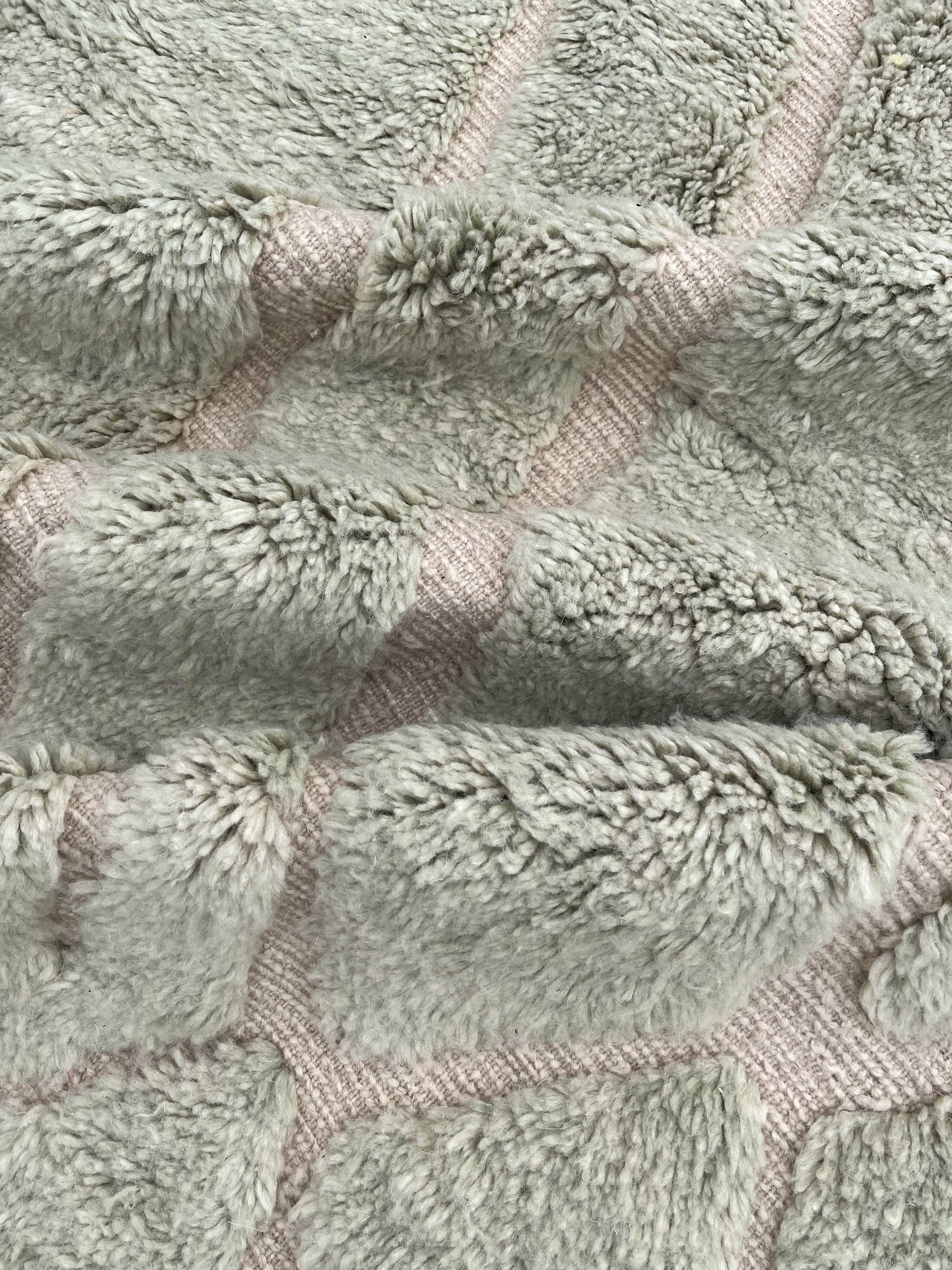 Carpet beni ouarain new wool