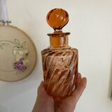 Set of 3 toilet garniture flacons from the late 19th century.