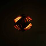 Suspension vintage danoise en laiton « Tivoli » Louis Weisdorf du milieu du siècle, années 1960