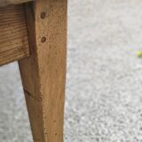 Solid oak farmhouse table 220cm x 75cm