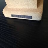 Bust of Arthur Rimbaud in stone