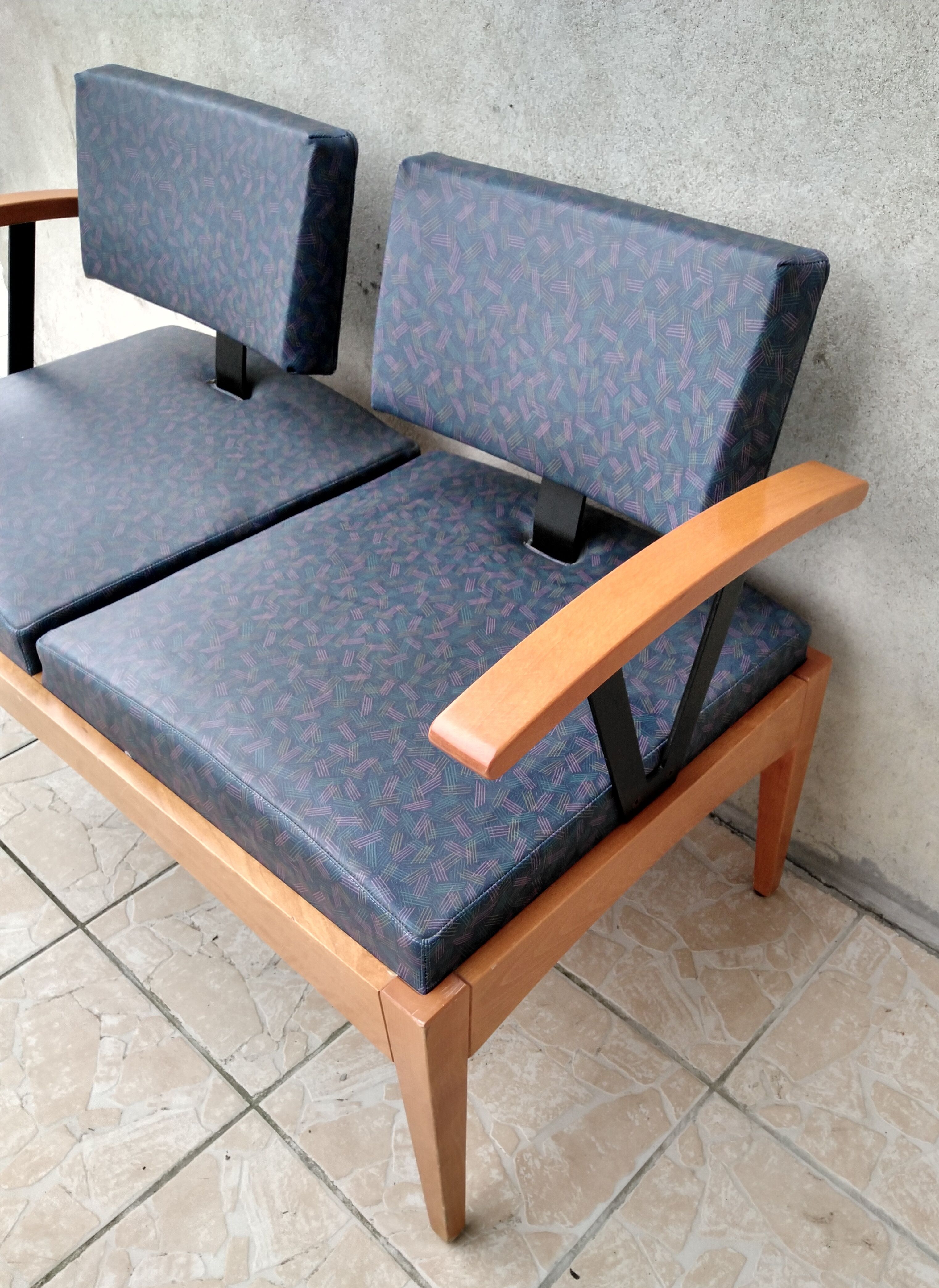 Pair of vintage Baumann banquettes