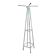 Large vintage chrome metal coat rack, Tubax style.