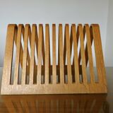 HABITAT magazine rack in bent wood 1980