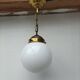 Opaline hanging lamp