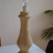 Pied de Lampe Travertin Pierre Design Fratelli Mannelli Albert Tormos