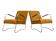 Bauhaus style armchairs, 1950s, Poland, set of 2