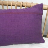 Coussin en lin ancien coloré