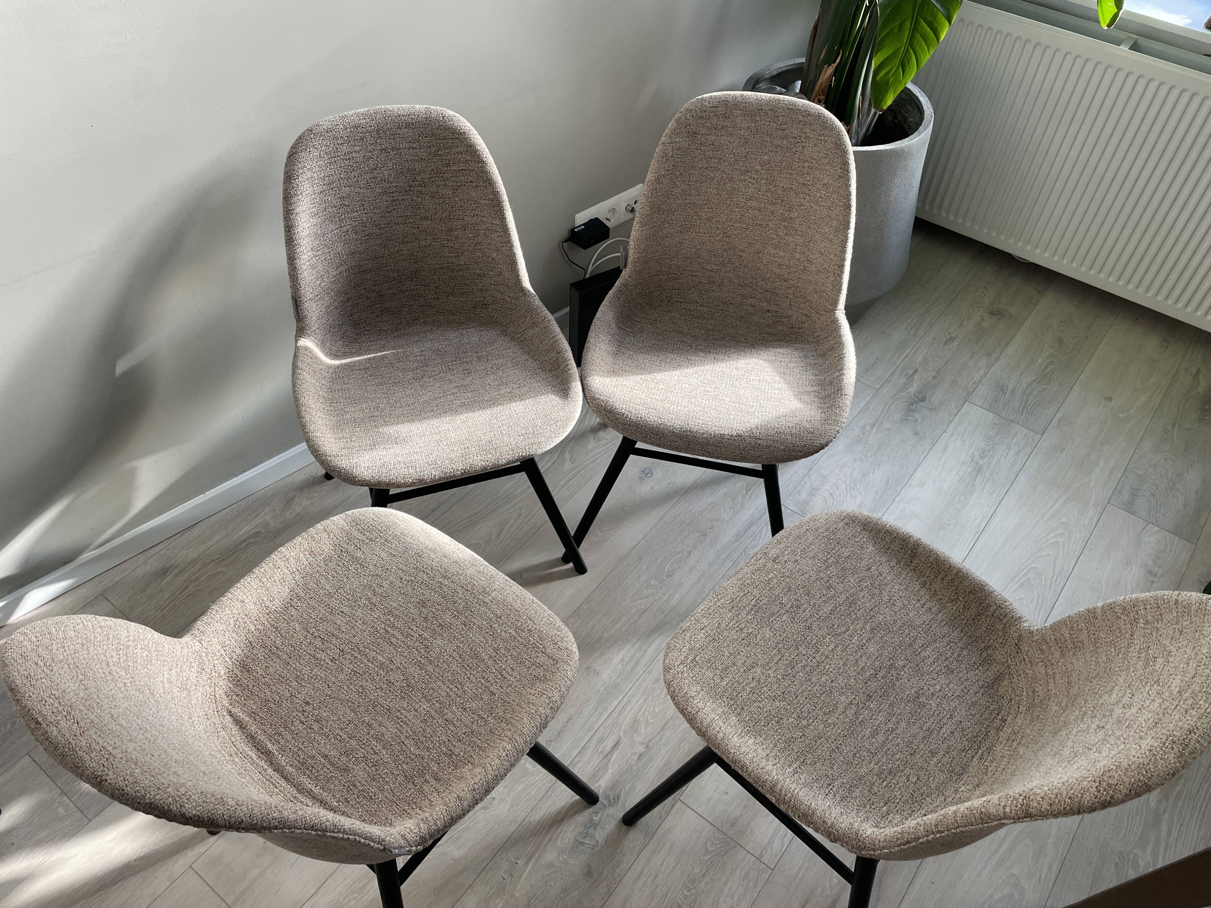 4 chaises de salle à manger Albert Kuip par Zuiver