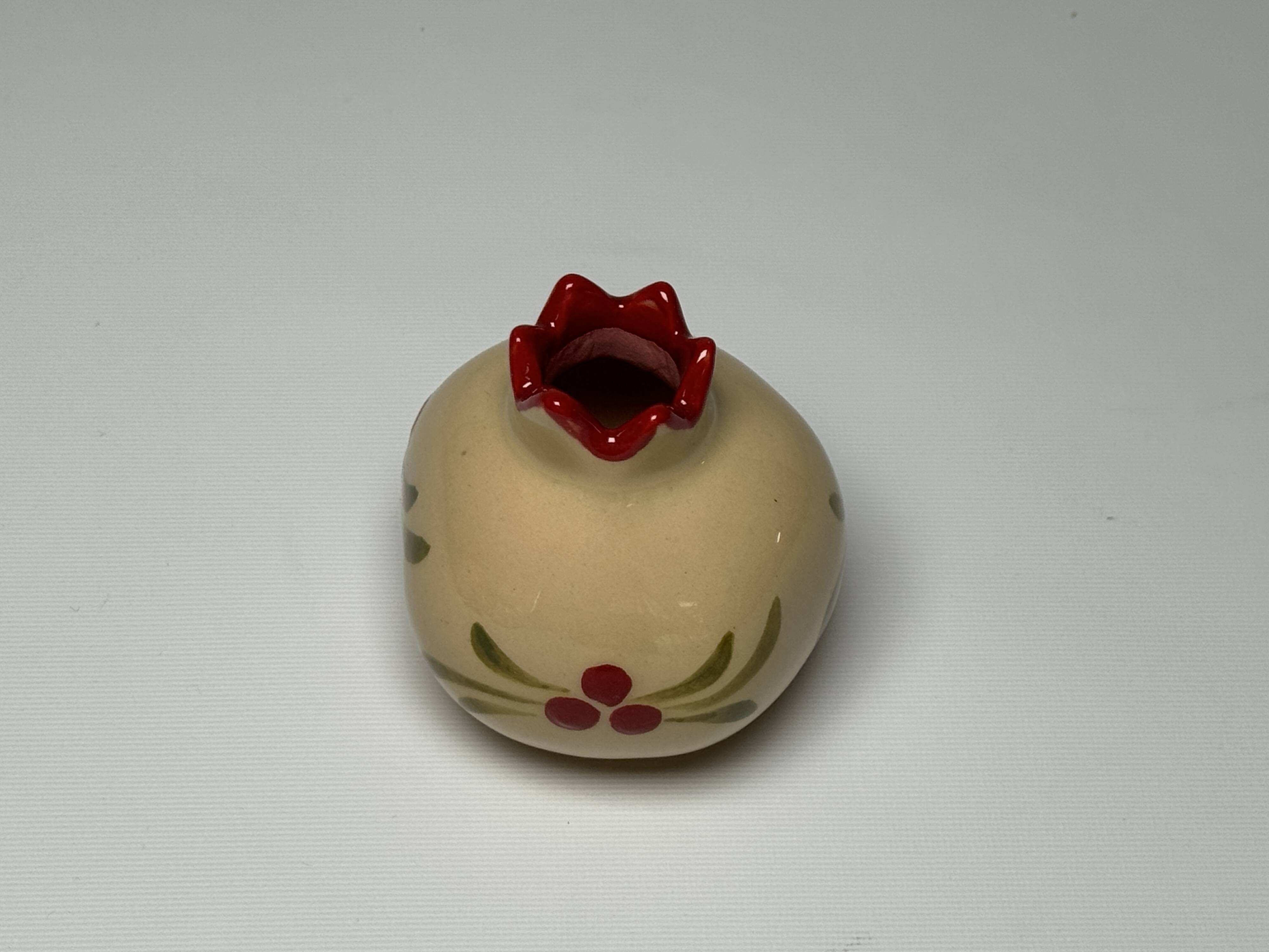 Mini Iznik ceramic Christmas vase