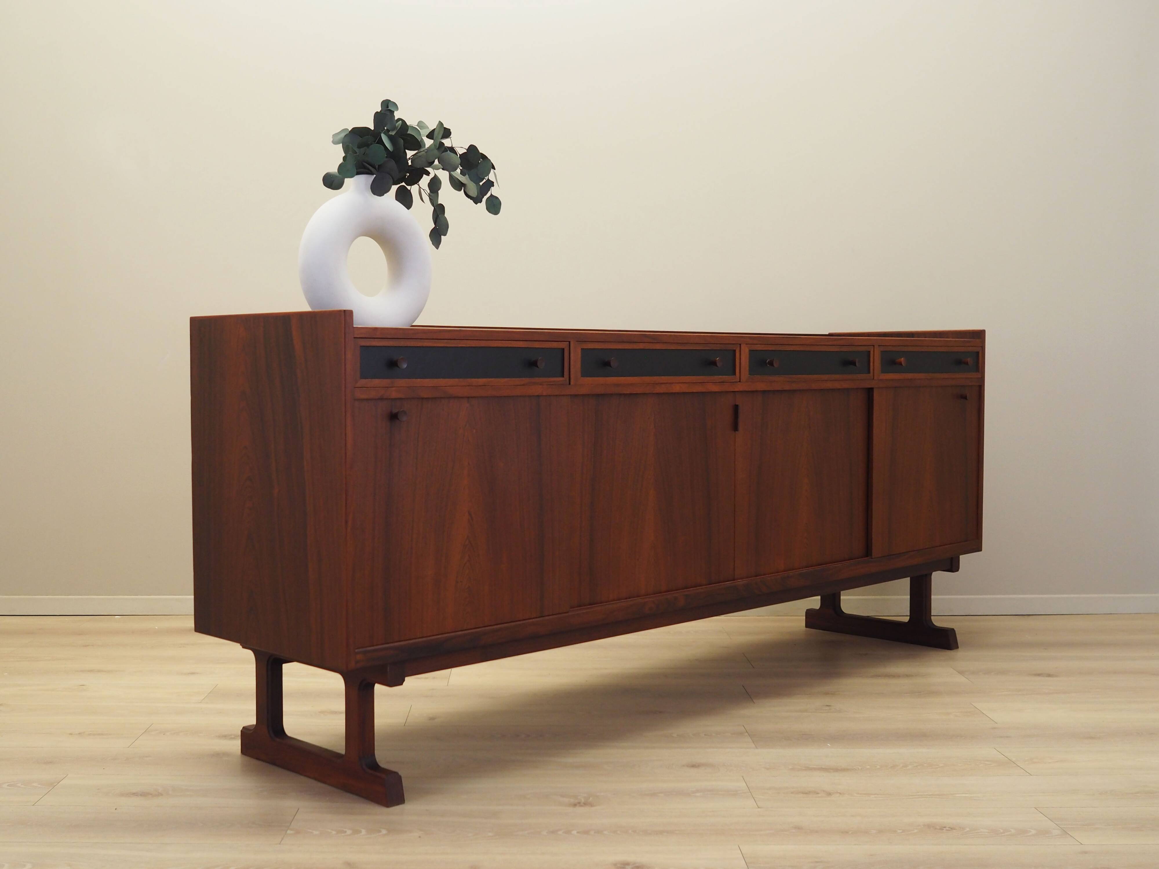 Rosewood sideboard, Danish design, 1960s, manufacturer: Hans Bech