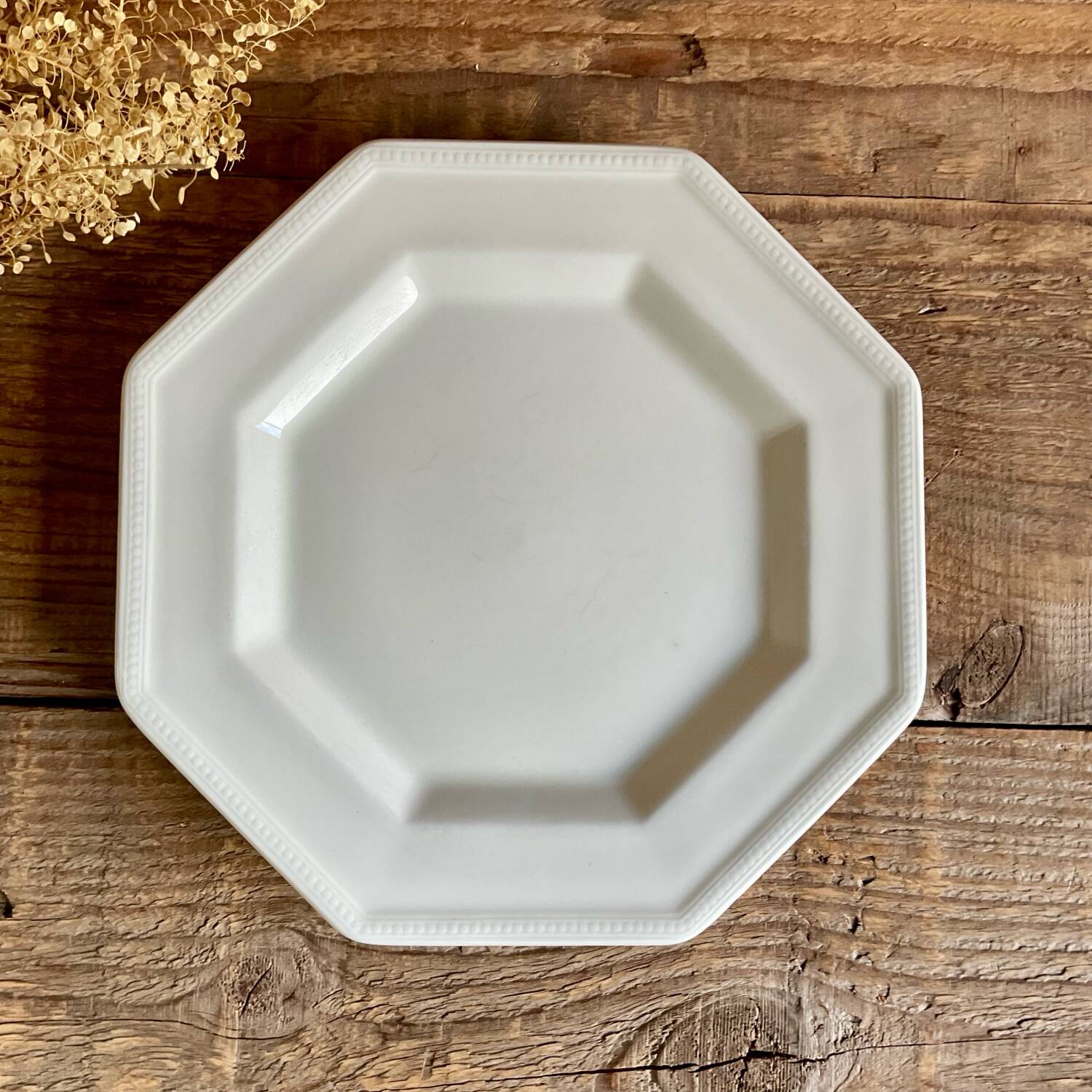 3 Johnson Brothers England Beaded Dessert Plates