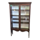 Display cabinet – Vintage – Furniture – Dark wood with glass