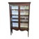 Display cabinet – Vintage – Furniture – Dark wood with glass