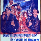 Original cinema poster "the canons of navarone"