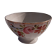 Earthenware bowl of Saint Amand Hamage north diam 15 cm H 9 cm flower pattern