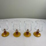 Vintage amber glass