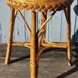 Wicker stool