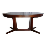 Baumann vintage Scandinavian extendable oval table