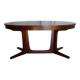 Baumann vintage Scandinavian extendable oval table