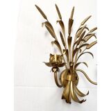 Contemporain or florentin fer forgé oreilles applique murale