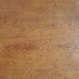 Oak farmhouse table 6 feet 2 drawers 200cm