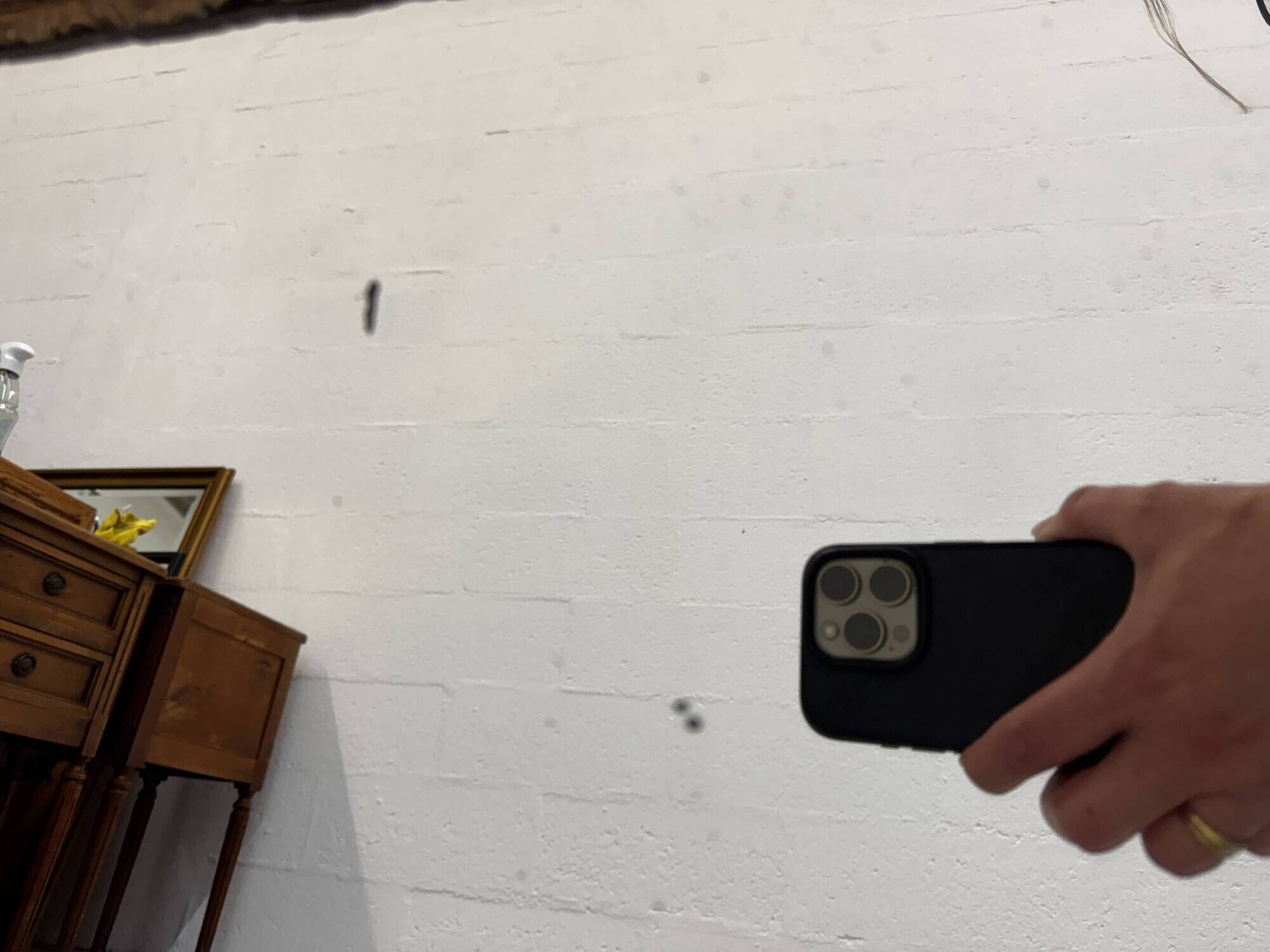Superb antique mirror with a gilded frame – Maison Lebrun Paris (since 1847)
