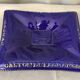 FRIENDLY ASHTRAY PICKS UP MONEY OR EMPTY POCKET COGNAC GASTON DE LAGRANGE BLUE AND DORE